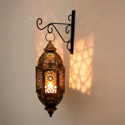 Lanterne mariage marocaine en fer — vue 3