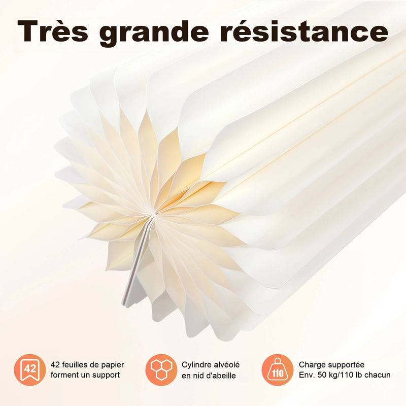 Lot 3 Colonnes Centre de Table Mariage Pliables — vue 5
