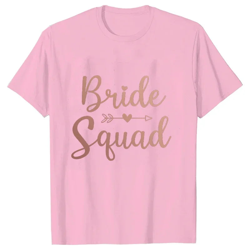 T-shirt EVJF cortège rose gold