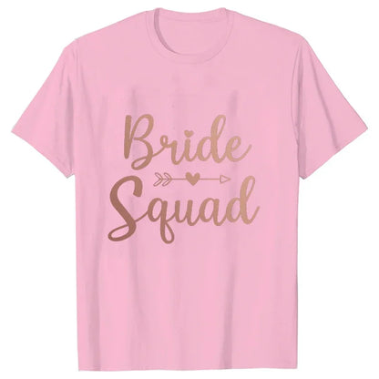 T-shirt EVJF cortège rose gold