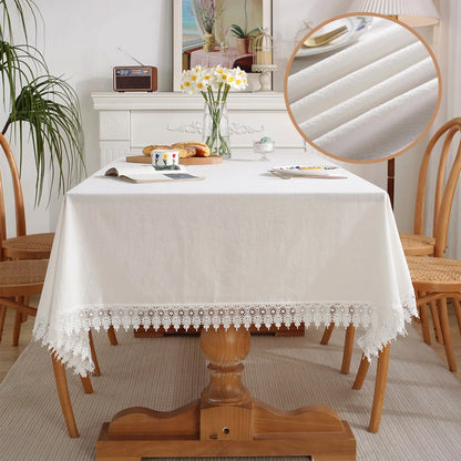 Nappe Dentelle Ethnique Brodée