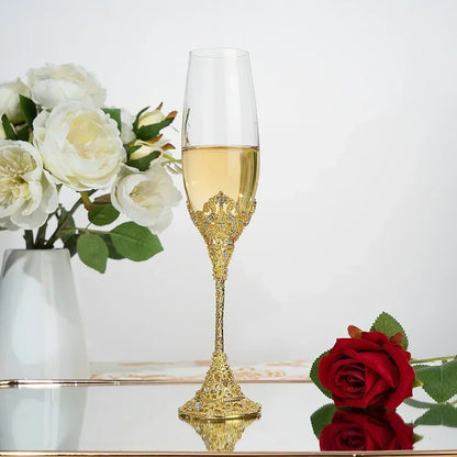Flûte Champagne Mariage Cristal Strass — vue 8