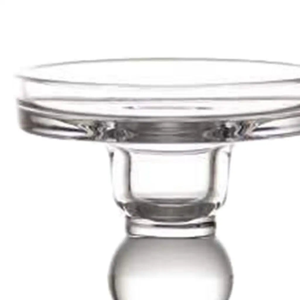 Bougeoir Mariage Verre Rétro Transparent