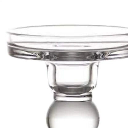 Bougeoir Mariage Verre Rétro Transparent
