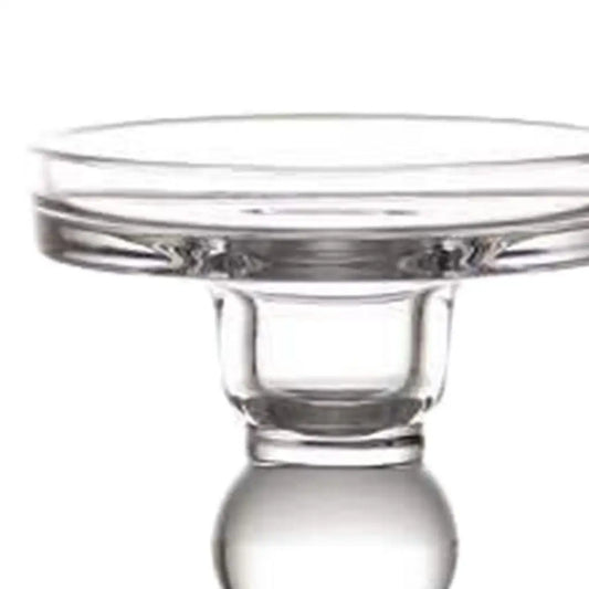 Bougeoir Mariage Verre Rétro Transparent