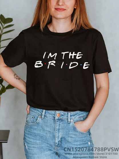 T-shirt EVJF mariée I'm The Bride