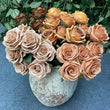 Bouquet de Roses Artificielles Mariage 9 Têtes
