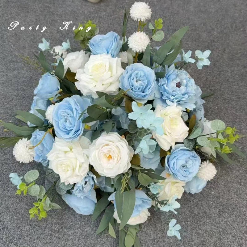 Boule de Fleurs en Soie Mariage — vue 6