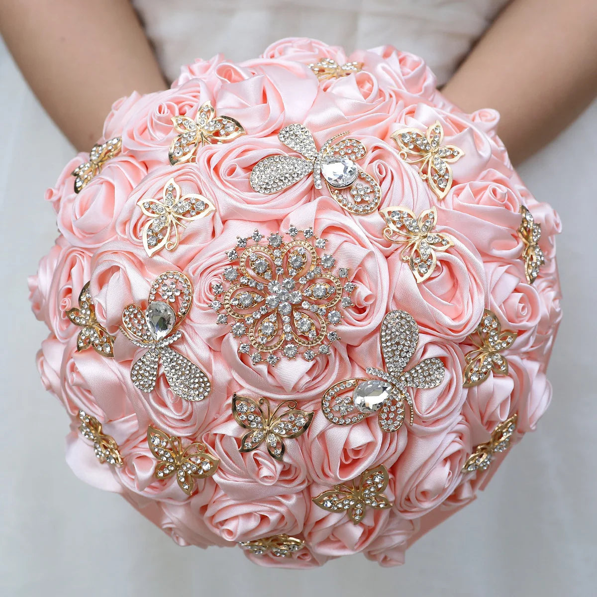 Bouquet de Mariée Broche Perles