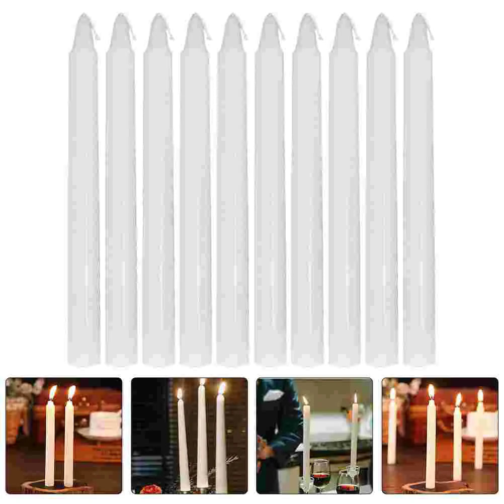 Bougies Chandelle Blanches Mariage