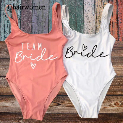 Maillot de bain EVJF Team Bride