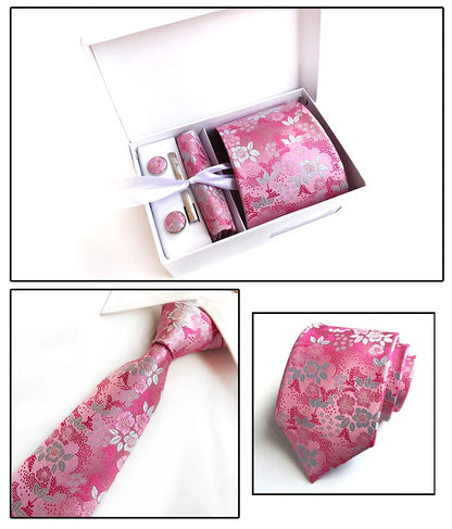 Coffret Cadeau Cravate Mariage Fleurie — vue 5