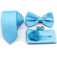 Coffret Nœud Papillon et Cravate Mariage — Coloris N° 65