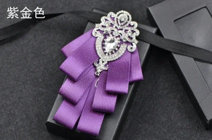 Nœud papillon mariage rubans style anglais — vue 24