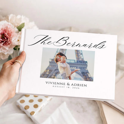 Livre d'or mariage album photo personnalisé — vue 5