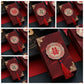 Boîte enveloppe mariage motifs raffinés