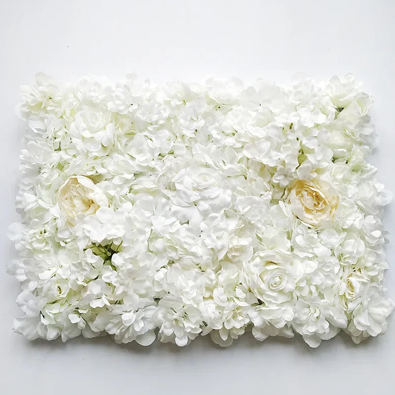 Mur de Roses Artificielles Mariage — vue 4