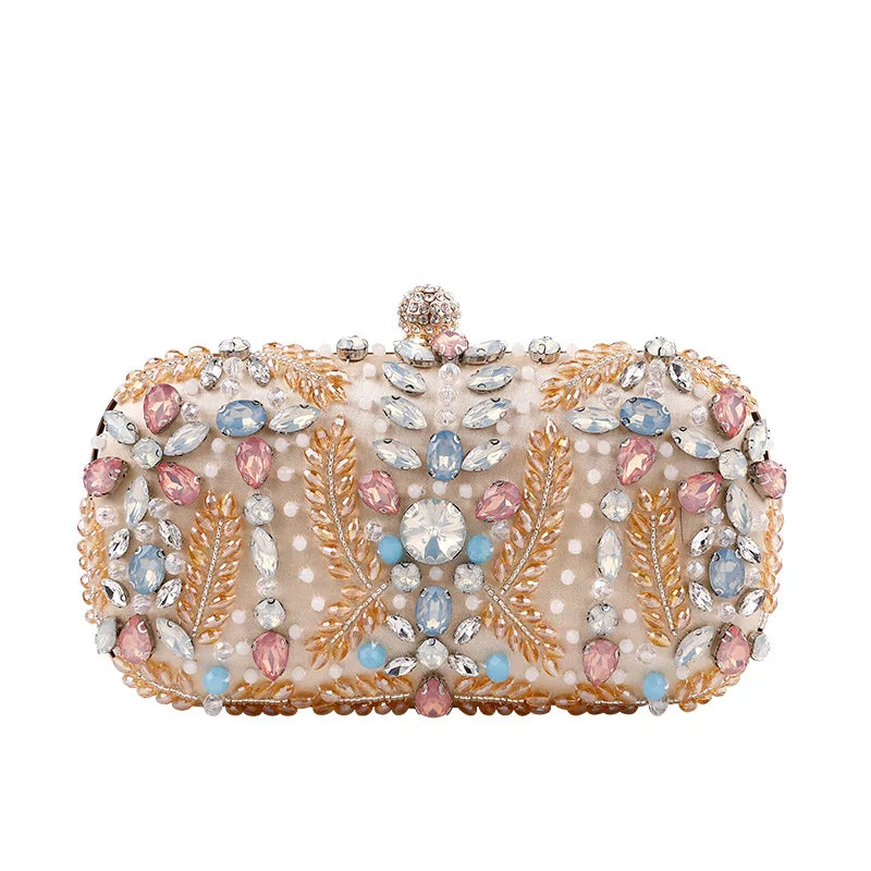 Pochette de mariage luxe champagne — vue 2