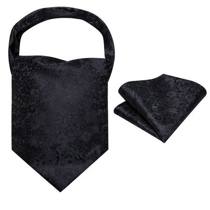 Cravate Lavallière Mariage Pochette et Anneau — vue 3