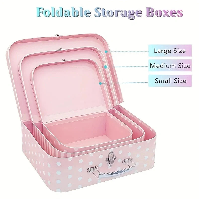 Urne Mariage Valise Vintage Trio