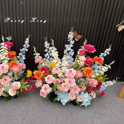 Boule de Fleurs en Soie Mariage