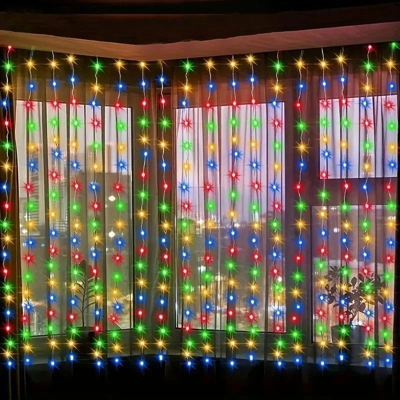 Rideau lumineux mariage LED télécommandé USB