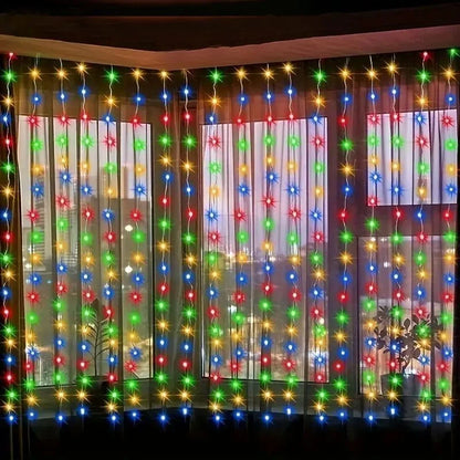 Rideau lumineux mariage LED télécommandé USB