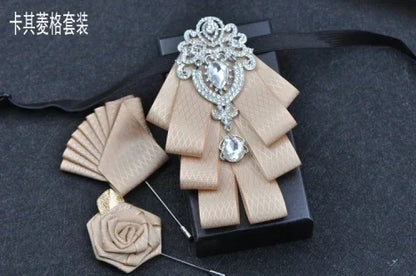 Nœud papillon mariage rubans style anglais — vue 9