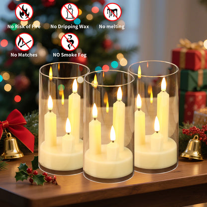 Bougie Lanterne LED Mariage