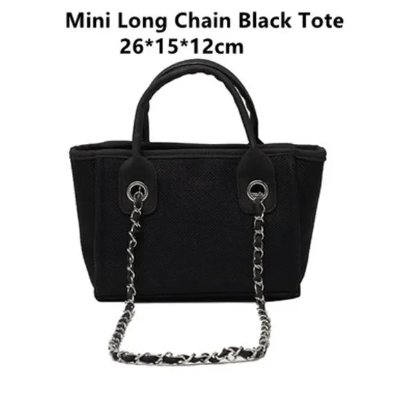 Tote Bag Personnalisé Initiales en Perles