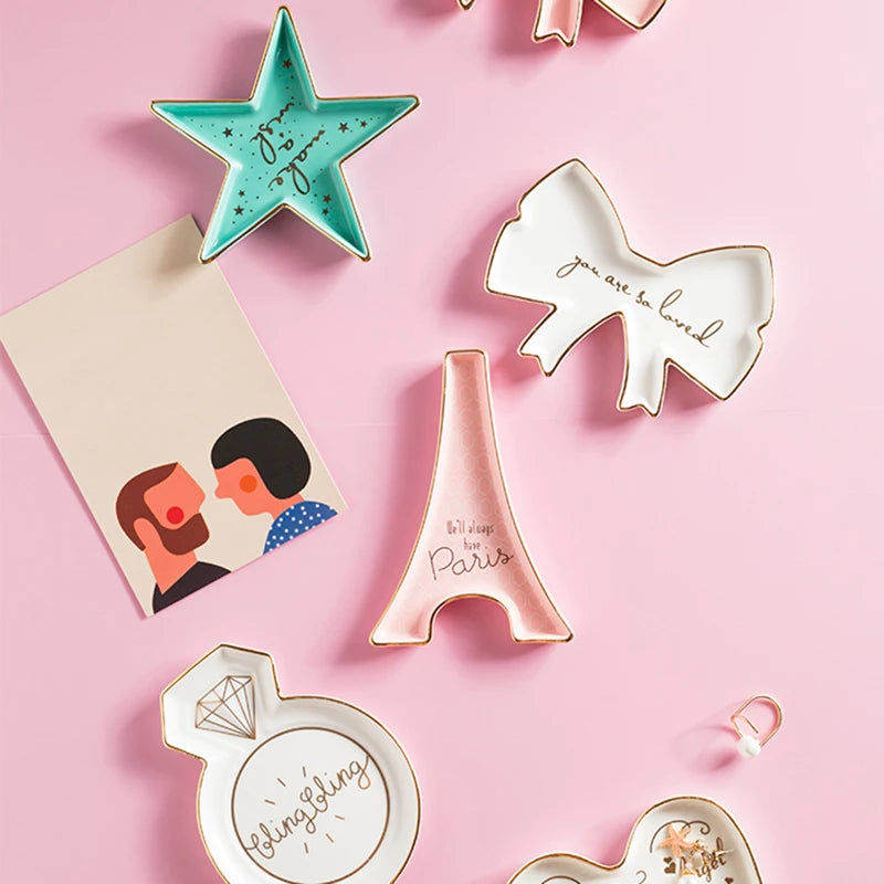 Petit vide-poche mariage en céramique — vue 3