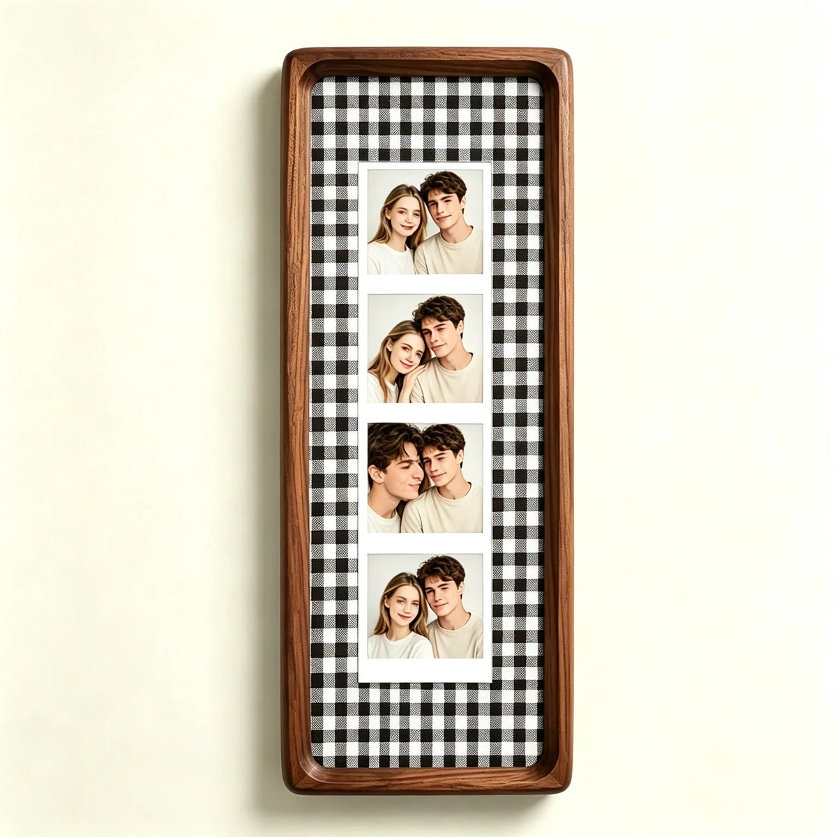 Cadre Photo Mariage Photobooth en Noyer — vue 14