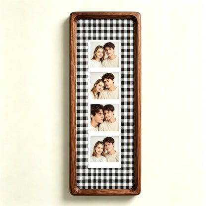 Cadre Photo Mariage Photobooth en Noyer — vue 14