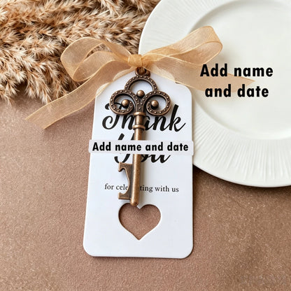 Cadeau invité mariage clé décapsuleur — vue 21