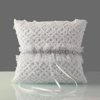 Coussin alliance crochet ceinture strass — vue 4