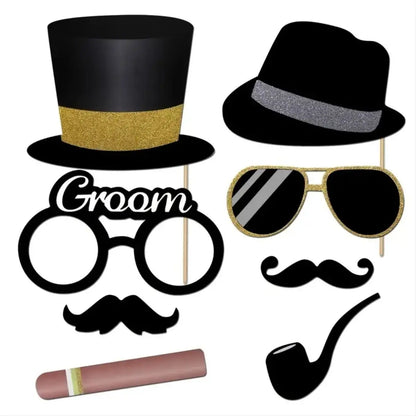 Kit Photobooth Mariage 53 Accessoires — vue 5