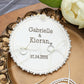 Porte alliance mariage brodé personnalisé