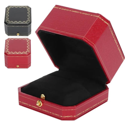 Boîte alliance vintage effet cuir — vue 4
