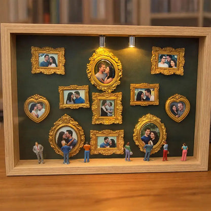 Boîte Souvenir Mariage Vitrine Miniature