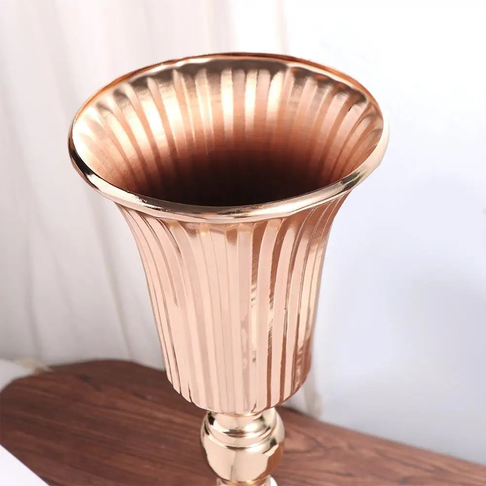 Vase Doré Centre de Table Mariage — vue 5