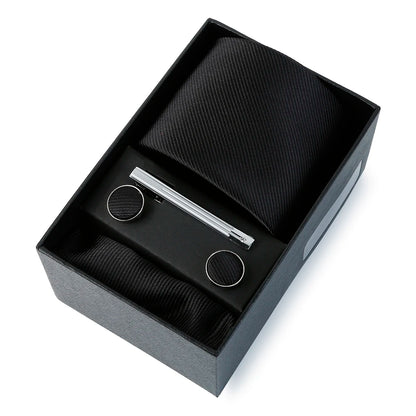 Coffret Cravate Mariage Unie avec Pince — vue 22