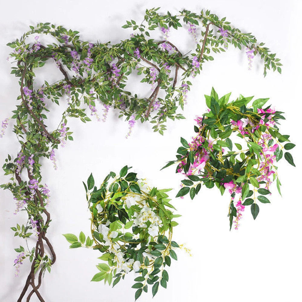 Guirlandes de Glycine Artificielle Mariage — vue 2