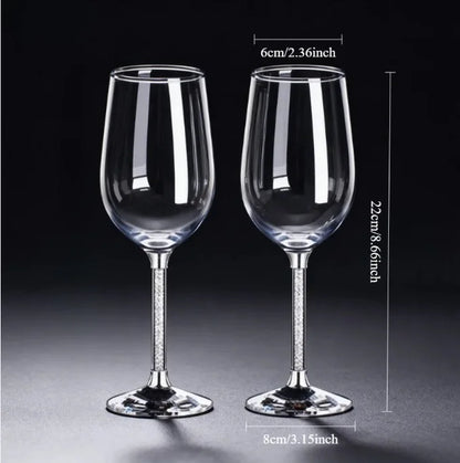 Verres à Vin en Cristal Mariage