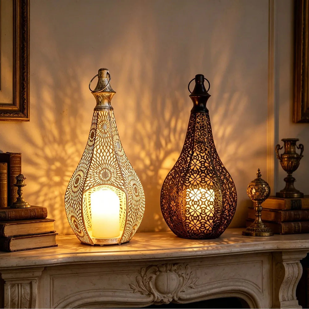 Lanterne Marocaine Ajourée Mariage