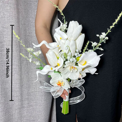 Bouquet Callas Fleurs Artificielles Mariage