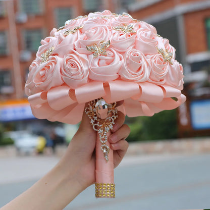 Bouquet de Mariée Broche Perles