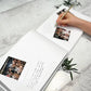 Livre d'or mariage luxe blanc album photo