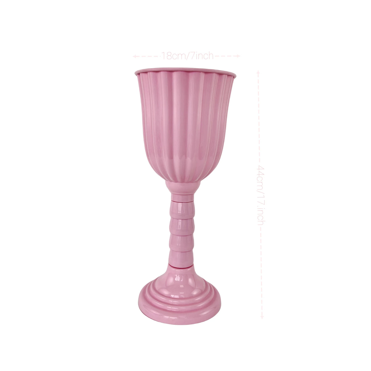 Vase cylindrique haut centre de table — vue 12