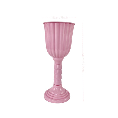 Vase cylindrique haut centre de table — vue 12