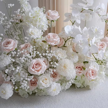 Composition Fleurs Artificielles Mariage Blanche — vue 2